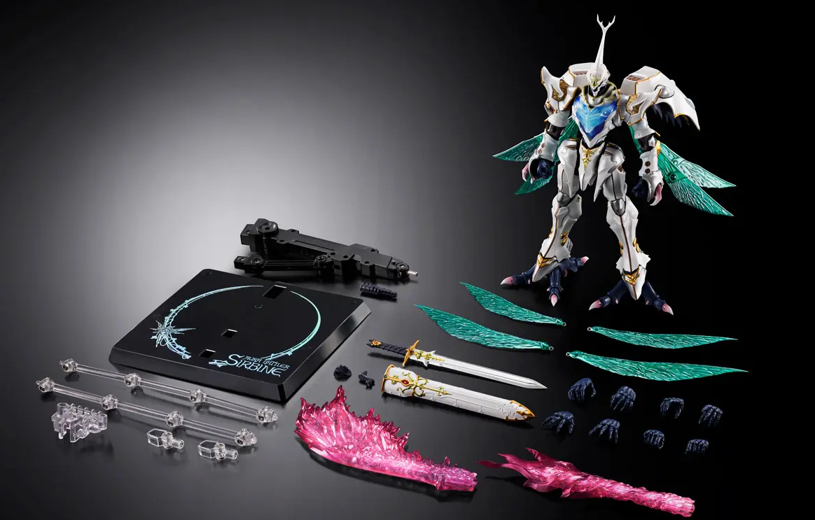 Bandai Metal Build Dragon Scale Sirbine White Treasure Aura Battler Dunbine