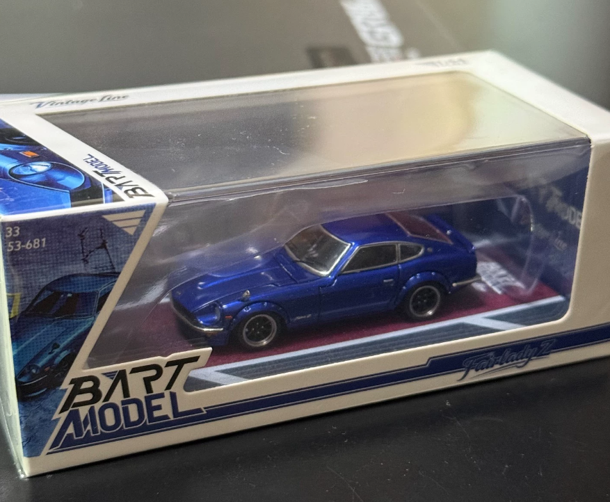 BART MODEL 1/64 Nissan Fairlady 240Z Metallic Blue