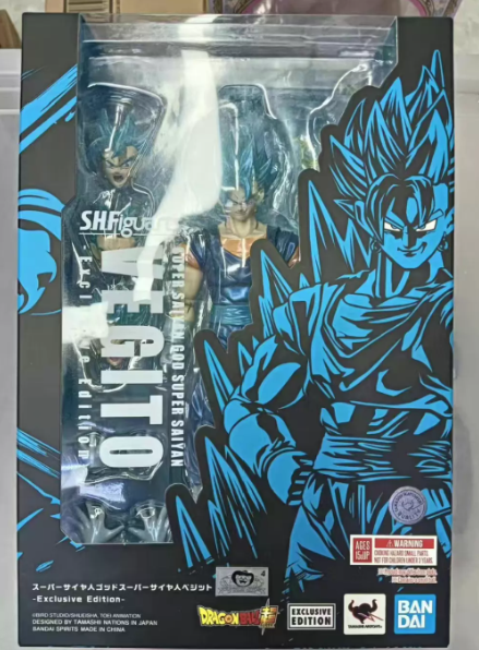 Bandai S.H.Figuarts Dragon Ball Super SSGSS Vegito NYCC Exclusive