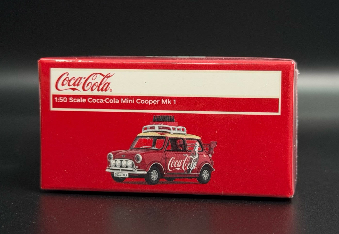 Tiny 1/50 Coca-Cola Mini Cooper Mk1 Limited Edition Diecast Model Car