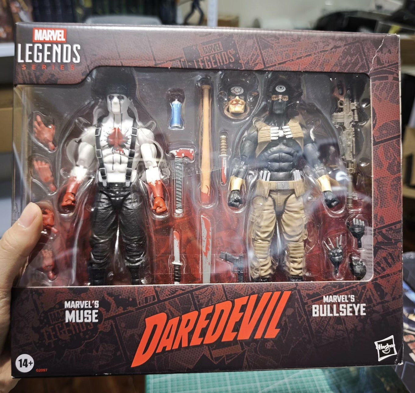 Marvel Legends Daredevil Muse & Bullseye 2-Pack Hasbro 6in Action Figures