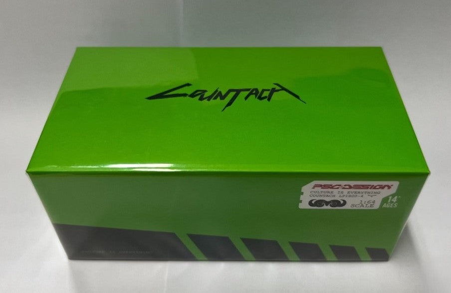 TimeMicro PSC Lamborghini Countach V Green 1/64 Diecast Model Limited