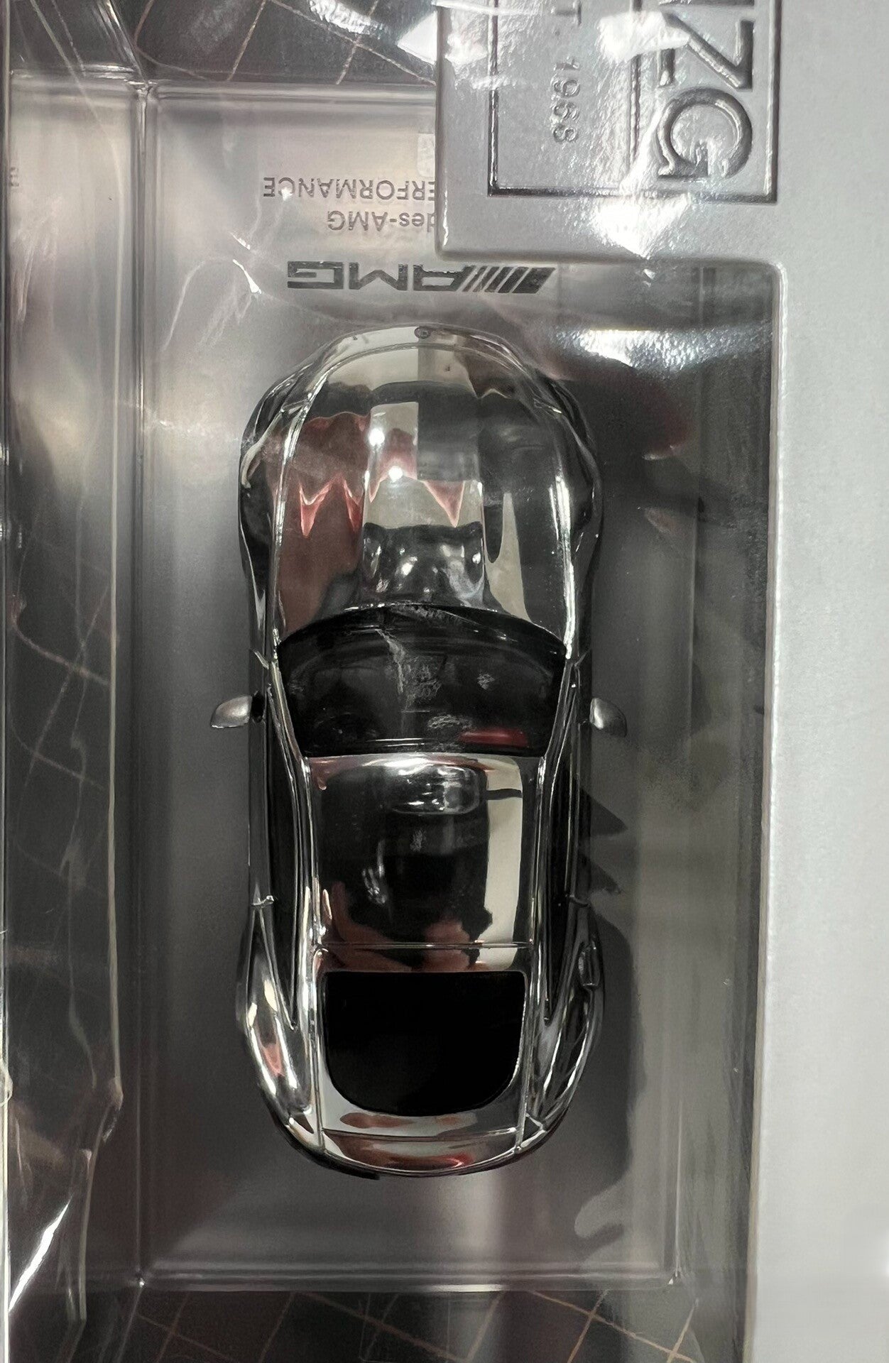 KILO Mercedes AMG GT63 Chrome Silver 1/64 Diecast Model Car Limited