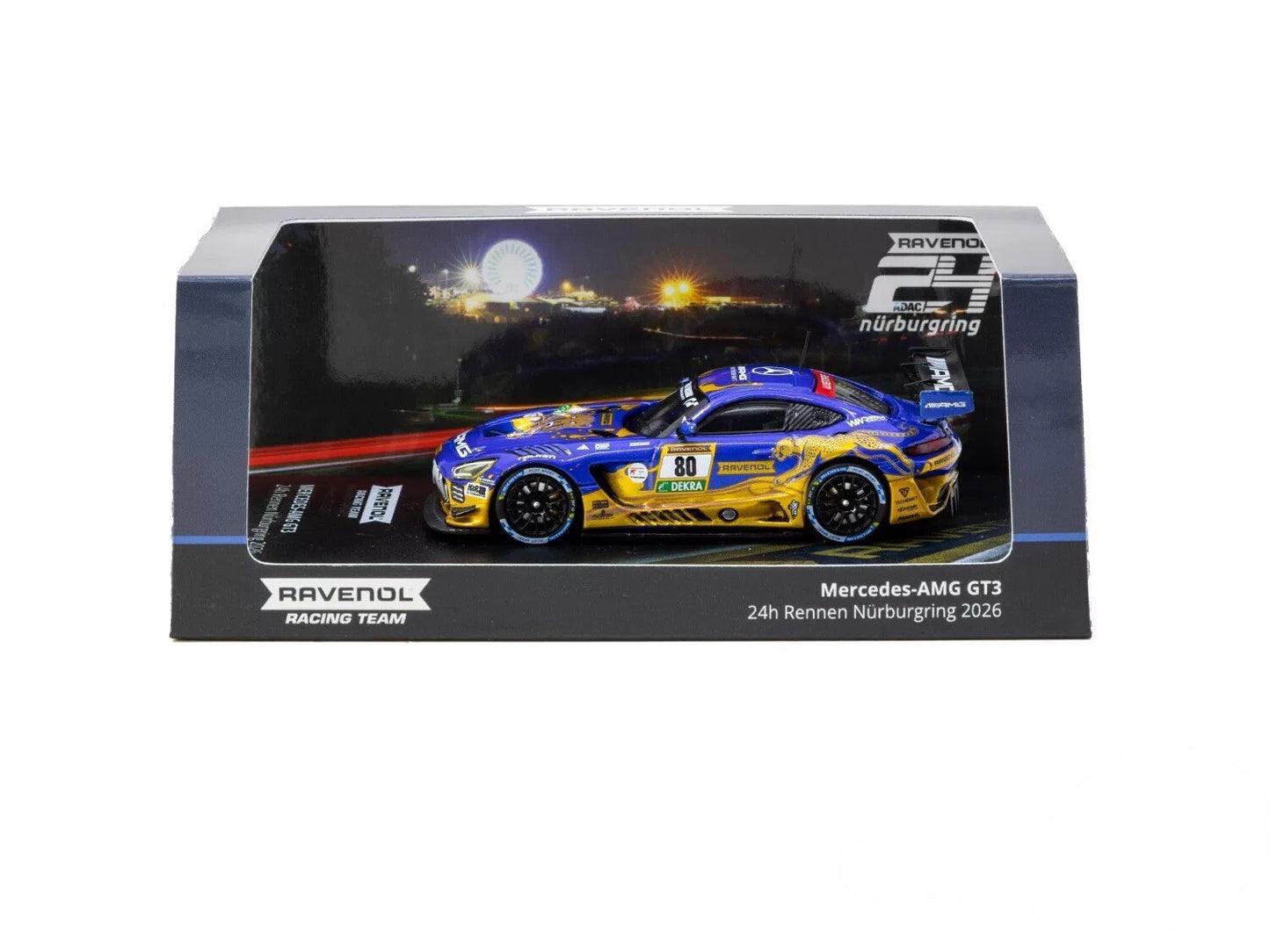 Tarmac Works 1/64 Mercedes-AMG GT3 2026 N24 Winner #80 Diecast Model