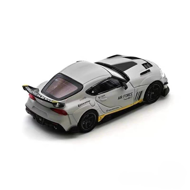 INNO 1/64 Toyota Supra A90 DarwinPRO Grey Diecast Model