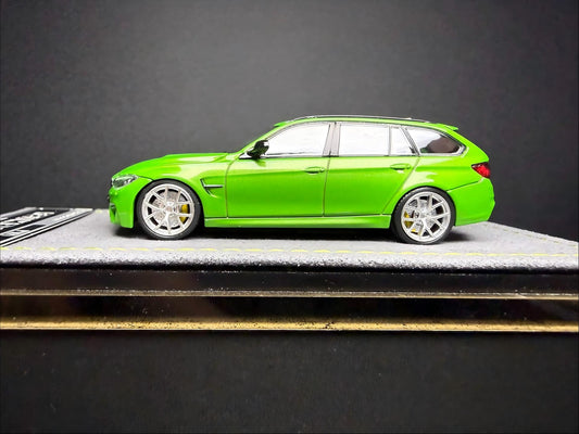 Mortal 1:64 BMW F81 M3 Touring Wagon Java Green Diecast Model