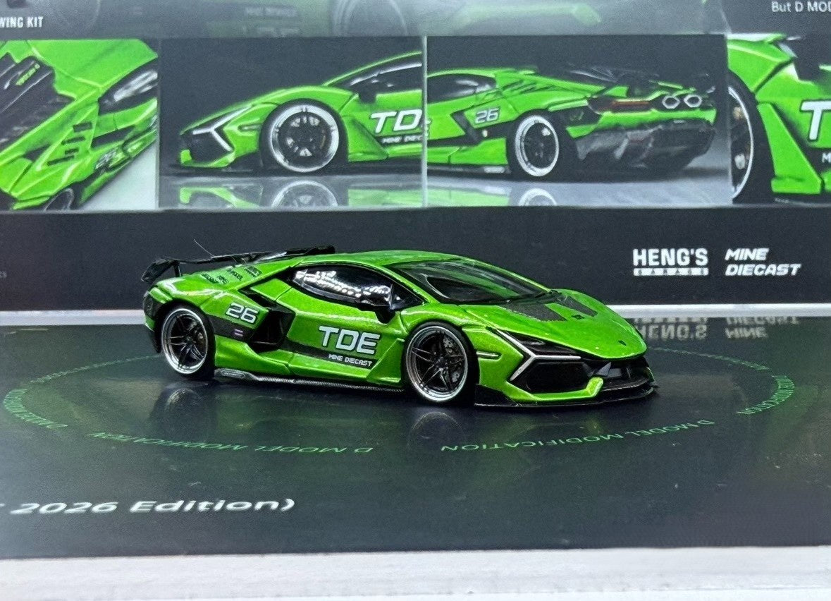 D Model 1/64 Lamborghini Revuelto TDE 2026 Thailand Exclusive 99pcs Limited