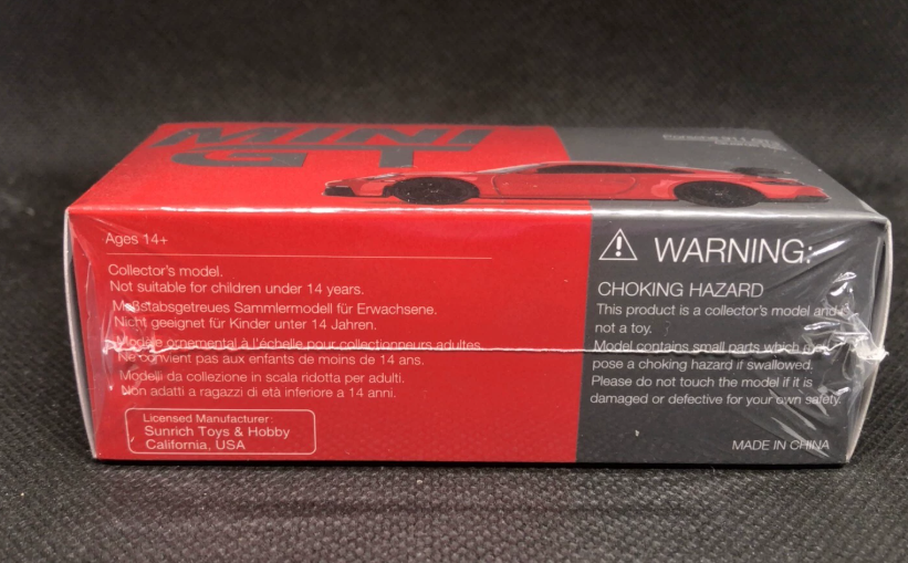 MINI GT 662 Porsche 911 GT3 Guards Red 1/64