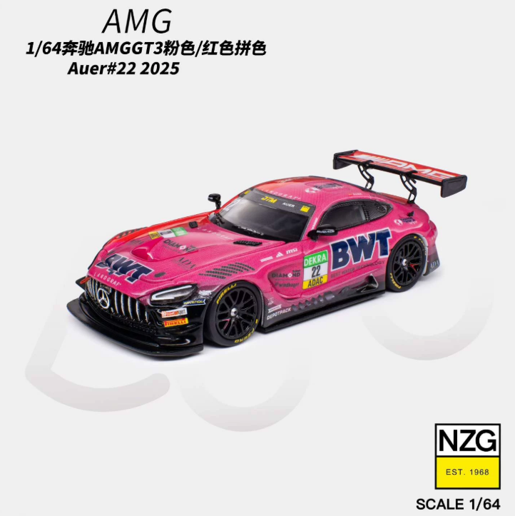 KILO 1/64 Mercedes AMG GT3 EVO II 22 BWT Auer 2025 Preorder