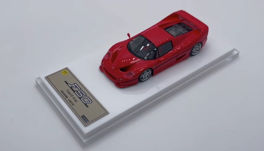 DMH 1/64 Ferrari F50 Red Resin Model Car