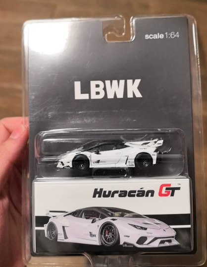 MINI GT LBWK Huracan GT Unnumbered Special Blister 1/64