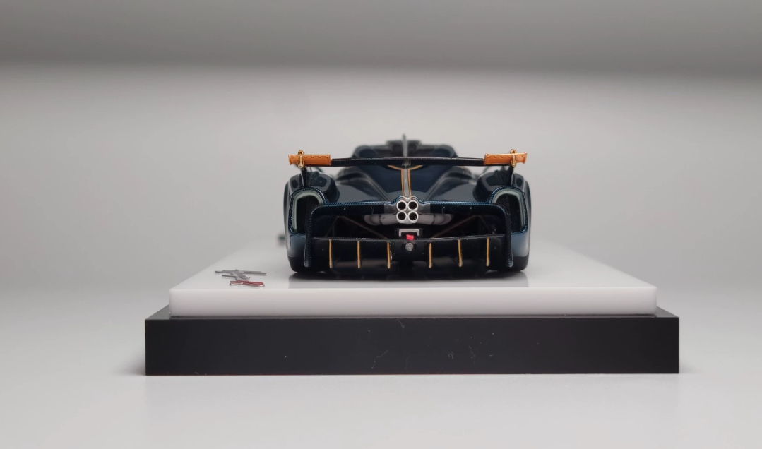 Figart 1/43 Pagani Huayra R Peacock Blue Carbon Model