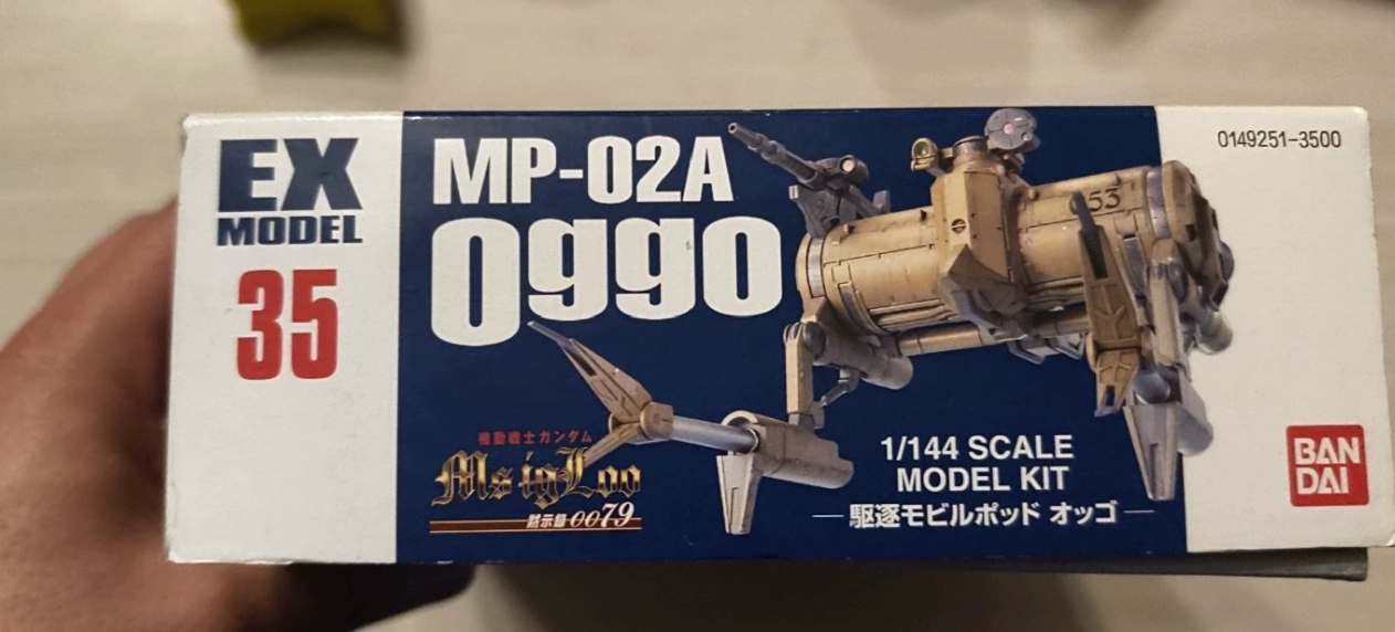 Bandai EX Model 35 MP-02A Oggo 1/144 Mobile Pod MS IGLOO 0079