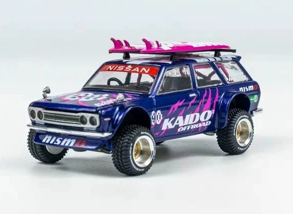 MINI GT Kaido House 1/64 Datsun 510 4x4 Wagon Offroad No 149