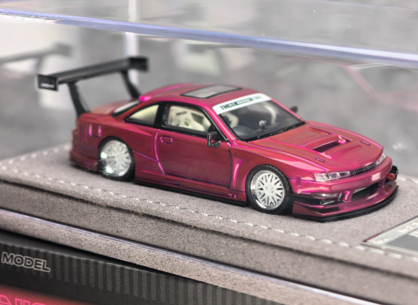 Mortal Model 1/64 Nissan Silvia S14 V2 Seiji Ookawara Pink Chase