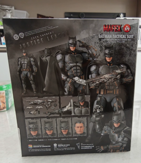 MAFEX No.272 Batman Tactical Suit Zack Snyder Justice League