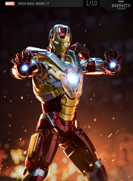 ZD Toys 1/10 Iron Man Mark 17 Heartbreaker Figure