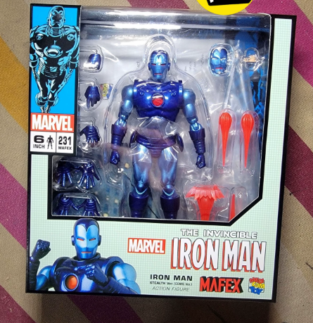 Medicom MAFEX No.231 Iron Man Stealth Armor Figure