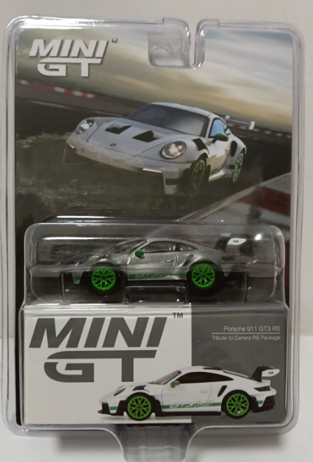 MINI GT 827 Porsche 911 GT3 RS Carrera Tribute Chase 1/64