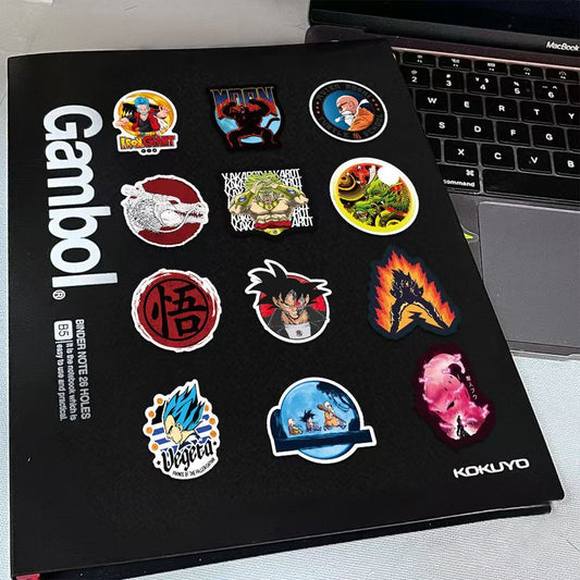100pcs Dragon Ball Z Waterproof Anime Graffiti Sticker Decal Pack 2
