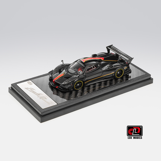 LCD Models 1/64 Pagani Zonda REVO Black Carbon Preorder