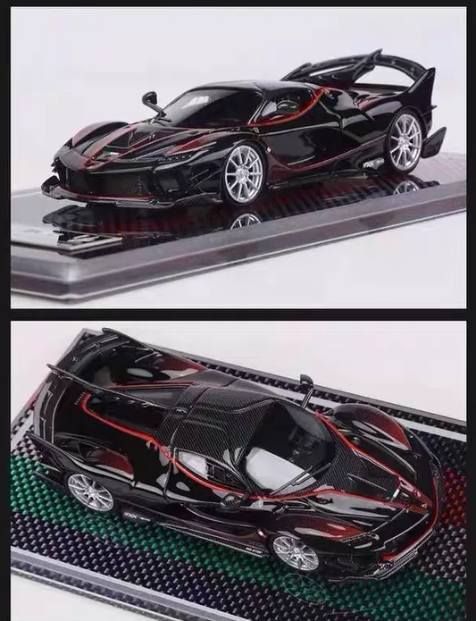 U2 1/64 Ferrari FXX-K Evo Black Red Limited Edition