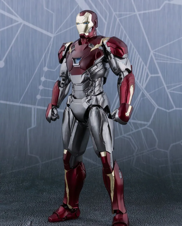 S.H.Figuarts Spider-Man Homemade Suit & Iron Man Mk47 Set