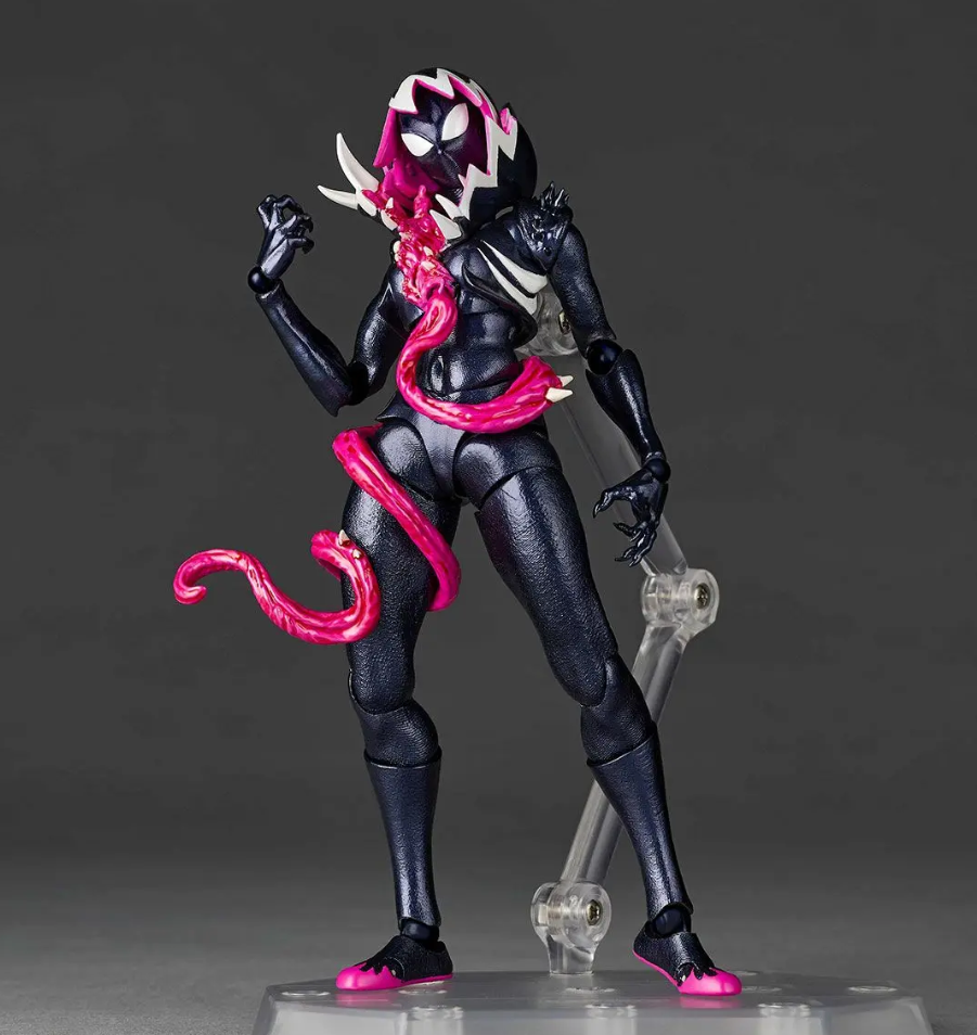 Kaiyodo Revoltech Amazing Yamaguchi Spider Gwen Venom
