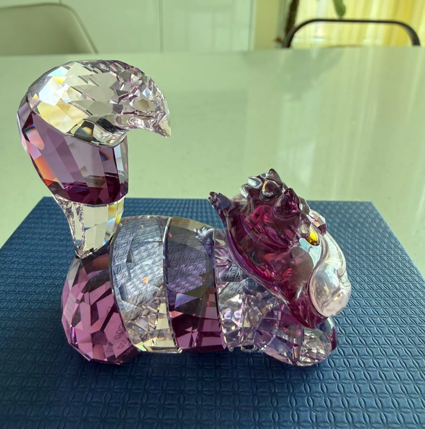Swarovski Disney Alice in Wonderland Cheshire Cat Crystal Figurine 5135885