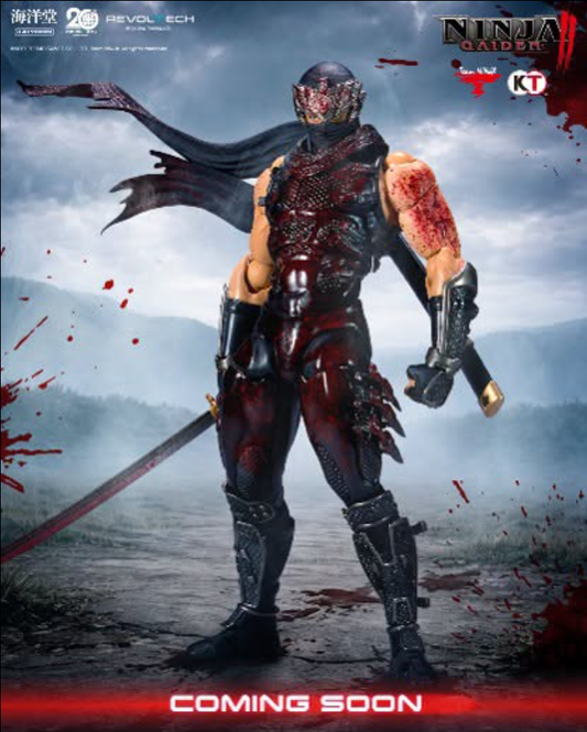 Kaiyodo Revoltech Amazing Yamaguchi Ninja Gaiden 3 Ryu Hayabusa Fierce Battle