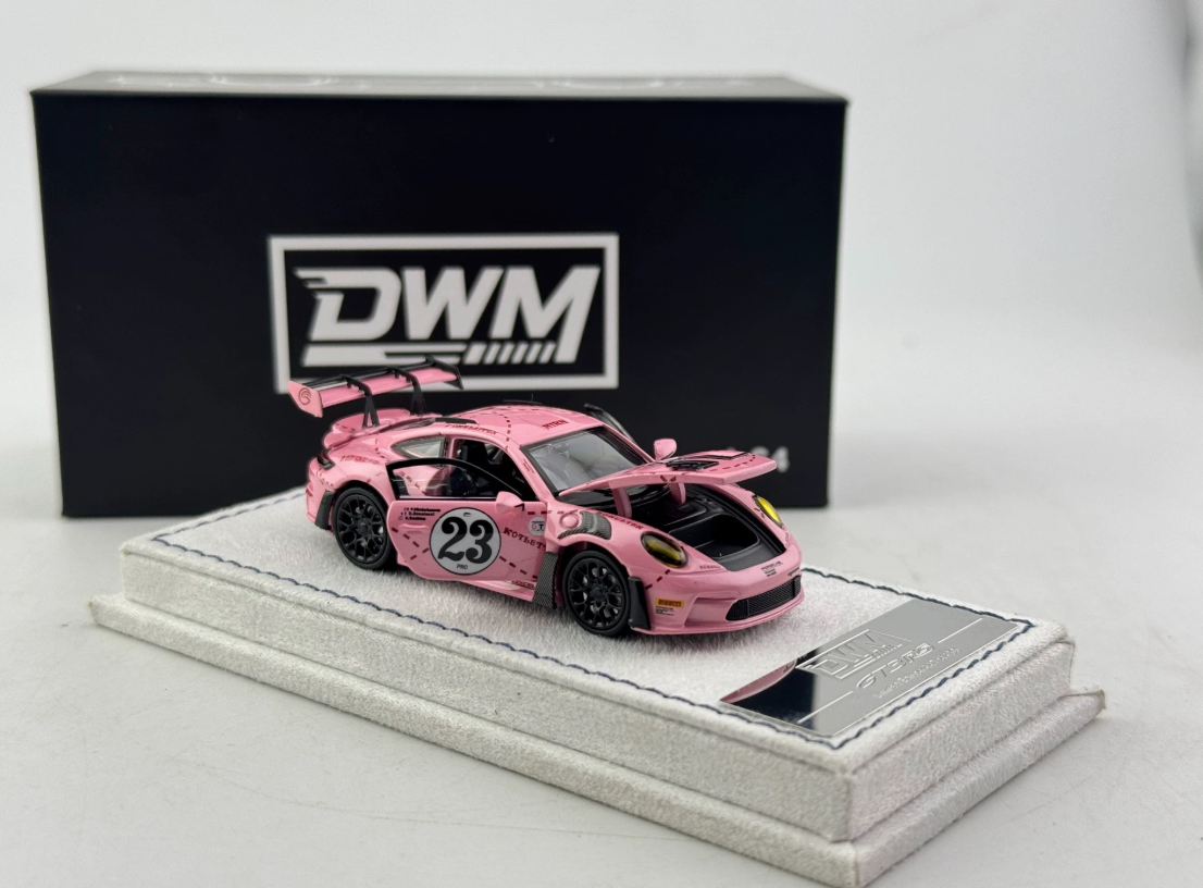 DWM 1/64 Porsche 911 GT3 RS Pink Pig Limited 499