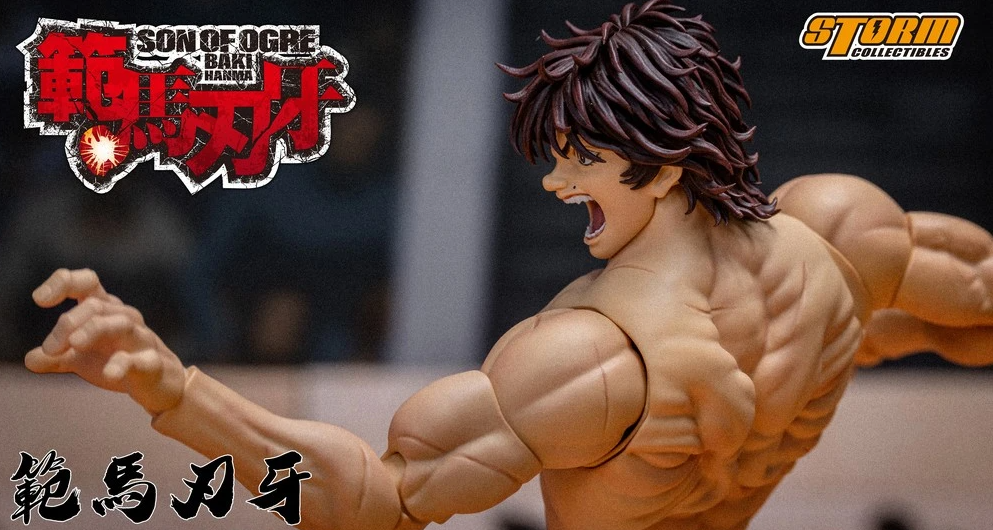 Storm Collectibles 1/12 Baki Hanma Purple Tee Figure