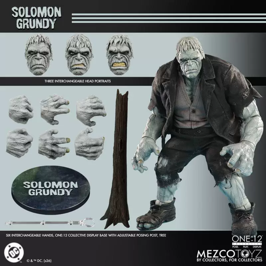 Mezco One 12 Collective DC Comics Solomon Grundy Action Figure Preorder