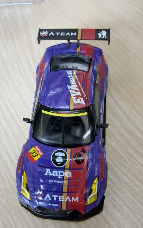 MINI GT 173 Aape x EVA Racing Nissan GT-R R35 GT3