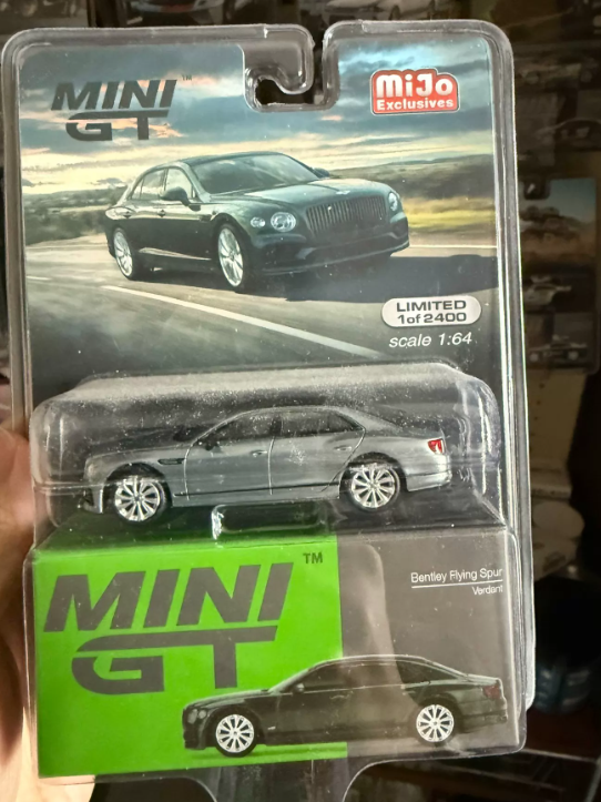 MINI GT 286 Bentley Flying Spur Verdant MiJo Chase 1:64 Diecast