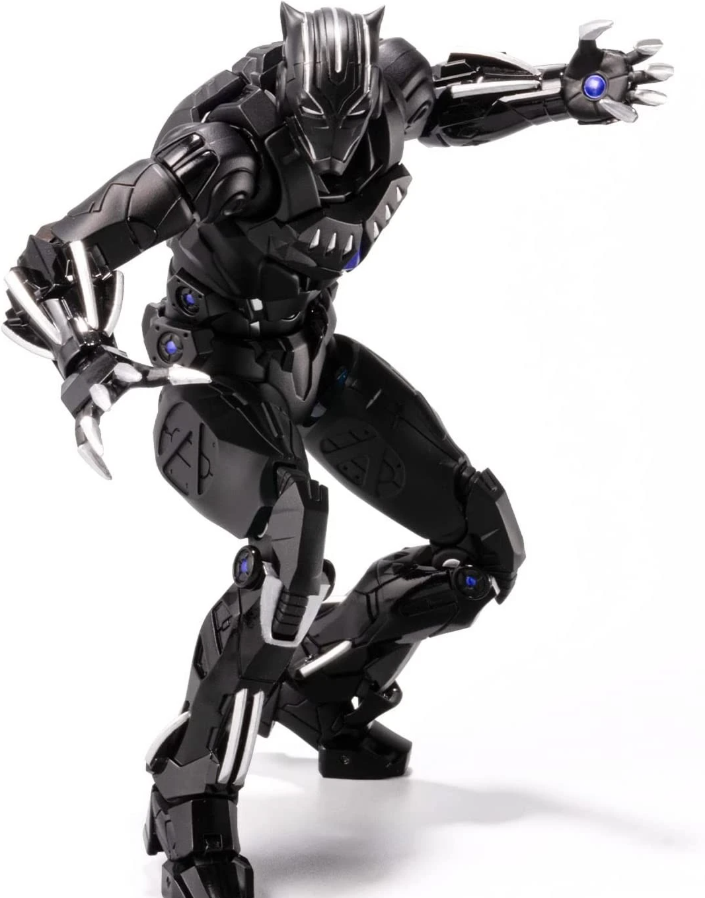 Sentinel Fighting Armor Black Panther Figure