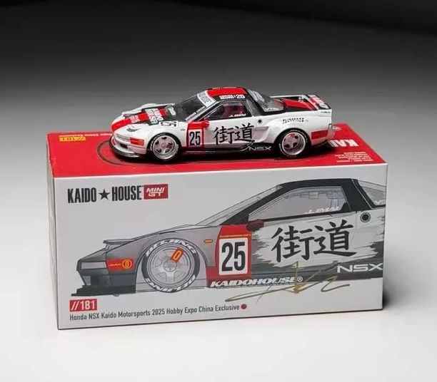 Kaido House 1:64 Honda NSX KHMG181 2025 HEC Beijing Exclusive Diecast Model Car