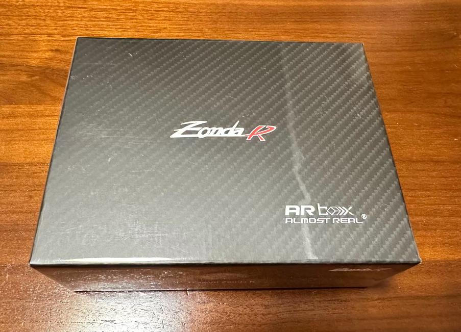 ARbox 1/64 Pagani Zonda R White Matte Carbon 2026 HEC Edition