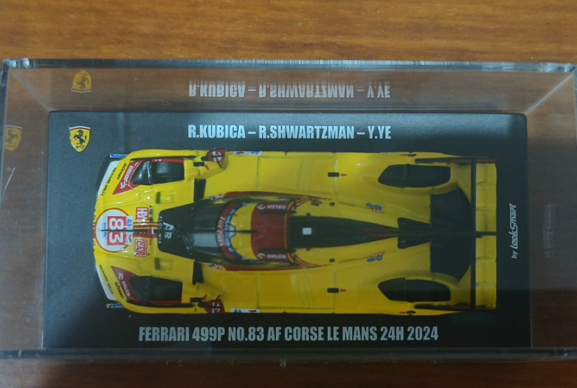 LookSmart 1/64 Ferrari 499P AF Corse No.83 Le Mans 2024