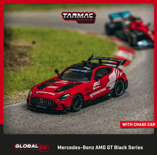 Tarmac Works 1/64 Mercedes AMG GT Black Series Safety Car Red Carded