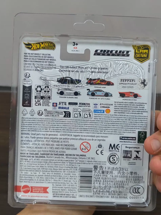 Hot Wheels Premium Ferrari 499P Black Chase Circuit Legends 0/5