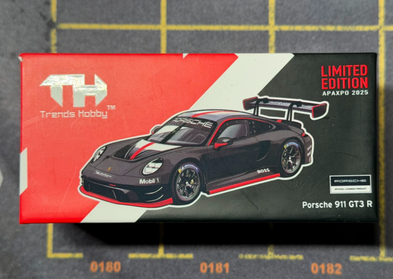 Trends Hobby 1/64 Porsche 911 GT3 R APAXPO 2025 Limited Edition