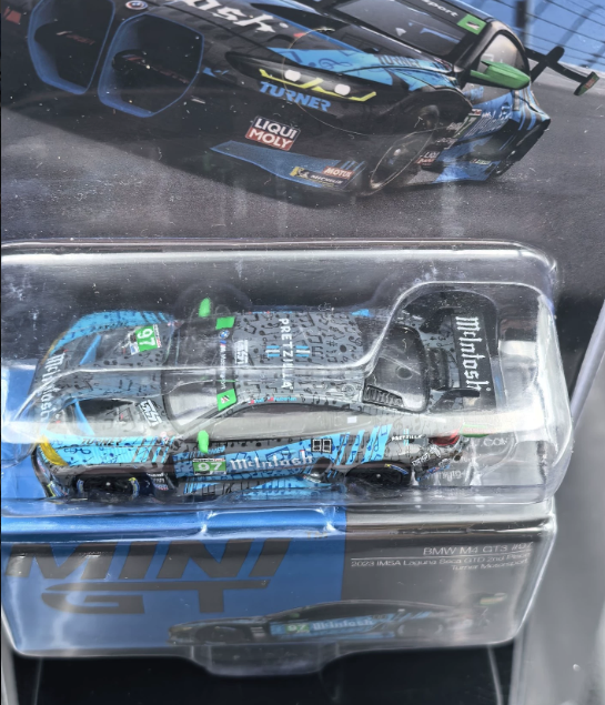 MINIGT 1/64 BMW M4 GT3 #97 Turner IMSA Laguna Seca