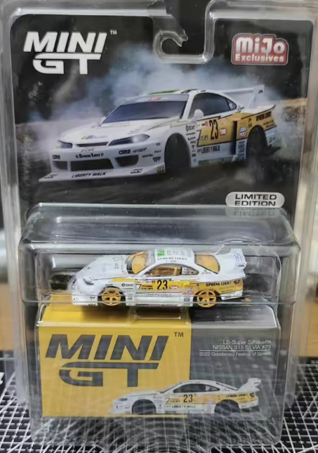 MINI GT 618 LB-Super Silhouette Nissan S15 Silvia Chase 1/64