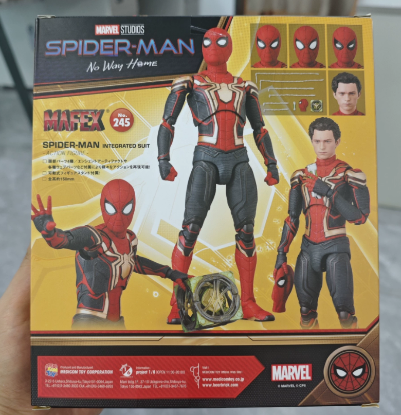 MAFEX No.245 Spider-Man No Way Home Integrated Suit Action Figure