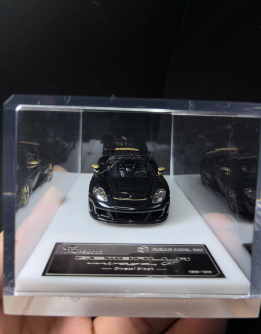 FuelMe 1/64 Porsche Gemballa Mirage GT Crystal Black Roof