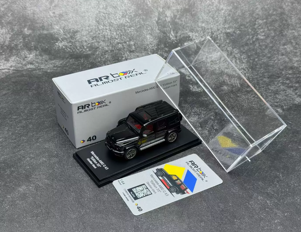 AR BOX 1/64 Mercedes-AMG G63 Edition 55 Black 40