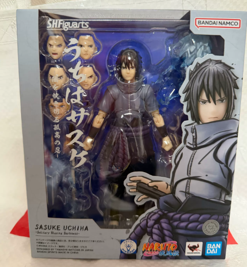 S.H.Figuarts Naruto Shippuden Sasuke Uchiha The Solitary Ninja Figure