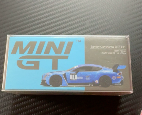 MINI GT 335 Bentley Continental GT3 #11 Team Parker 2020 Spa 24H