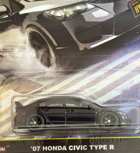 Hot Wheels Car Culture Ronin Run II 07 Honda Civic Type R Secret FPY86 1:64